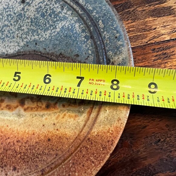 Rustic Vintage Studio Pottery Plate 8.5 - Picture 4 of 7